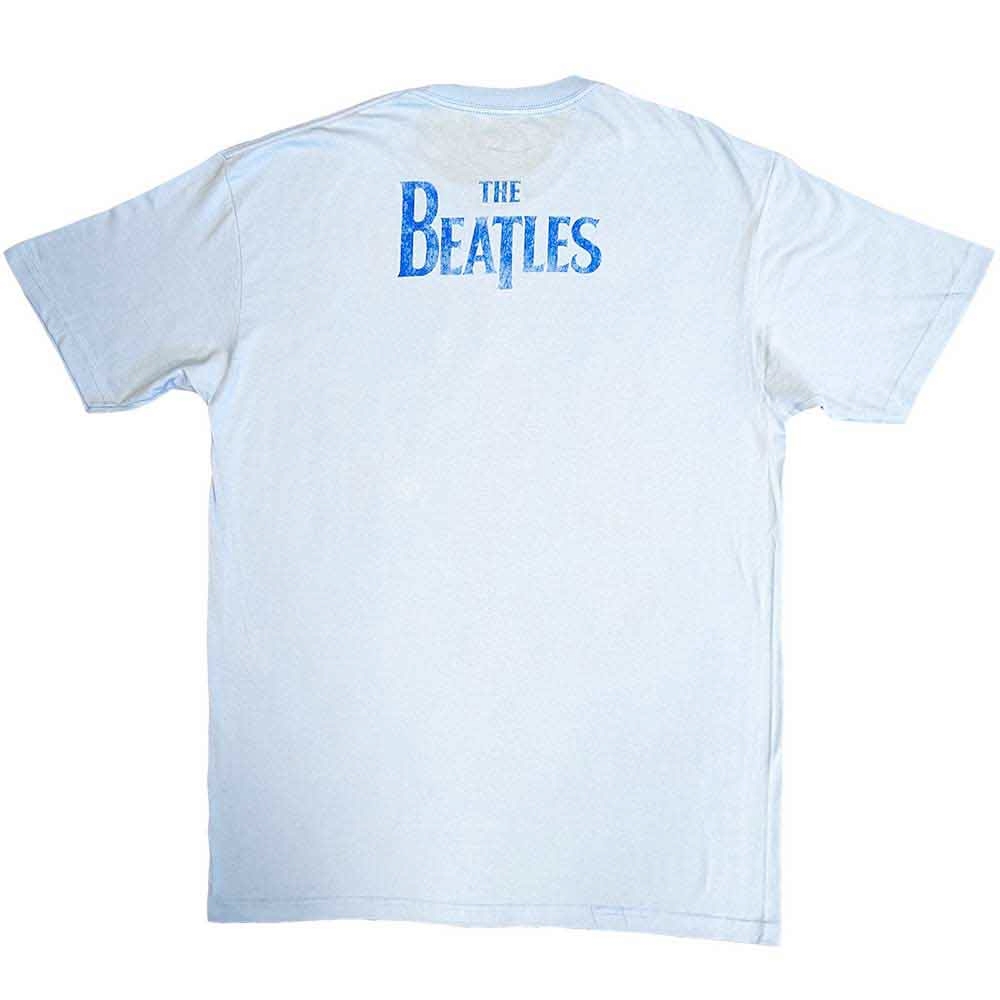 The Beatles - Vintage Ob La Di Heren Tshirt - Pastelblauw